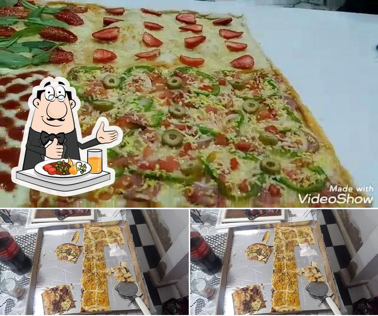 Comida em Mamma Mia - Pizza Quadrata Marica