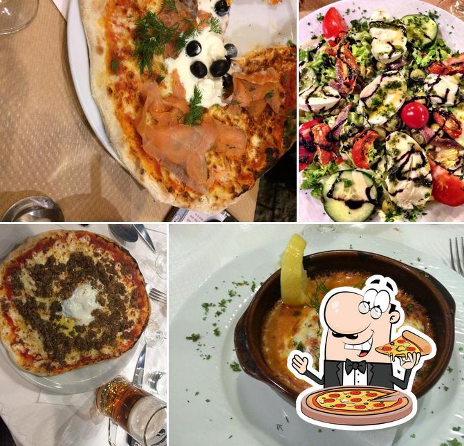 Choisissez des pizzas à Pizza Del Navona