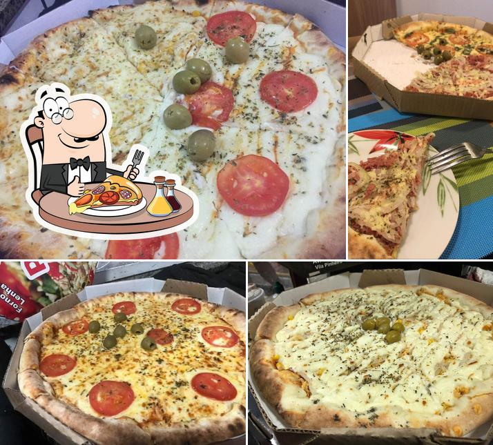 Escolha pizza no Pizzaria Portinari Botucatu