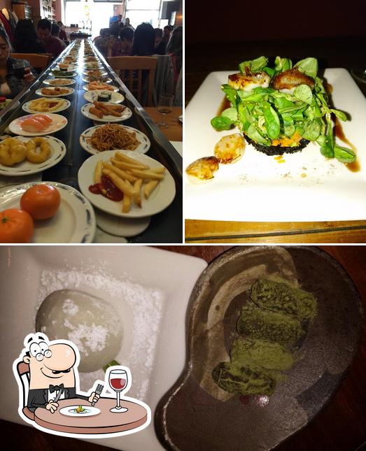 Platos en Kynoto Sushi Bar