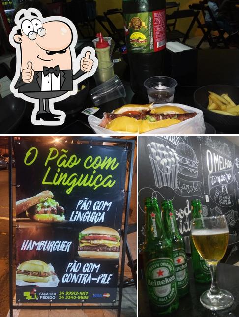 See this image of O pão com linguiça