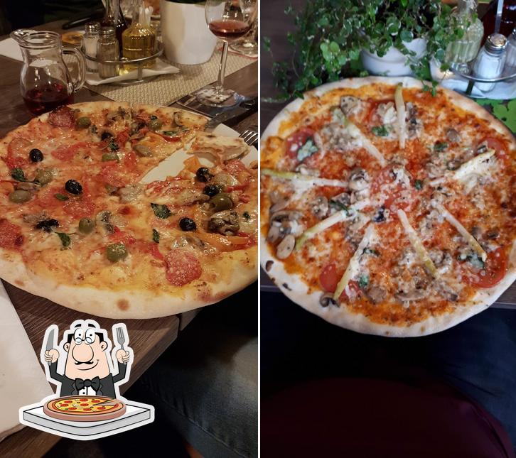 Essayez des pizzas à Gasthaus Weisses Rössl