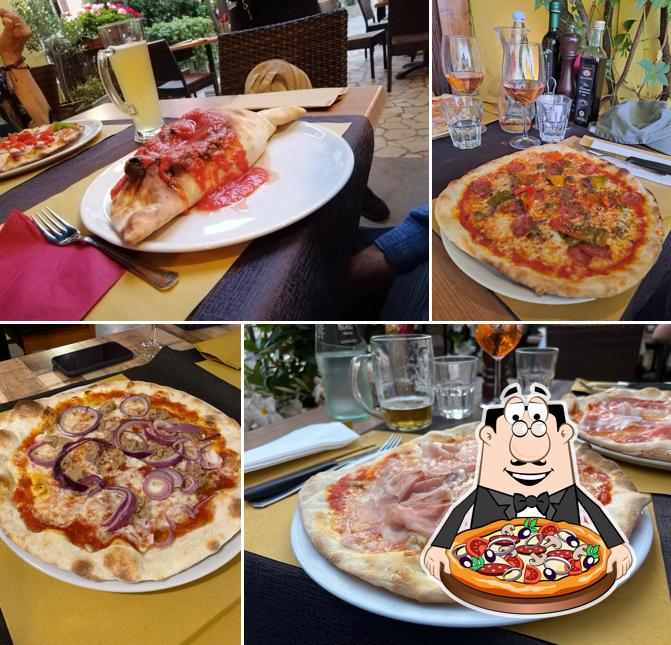 A Ristorante Pizzeria Bar Pegaso, puoi goderti una bella pizza