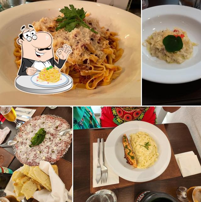 Espaguete carbonara em Vieiras Bar e Restaurante