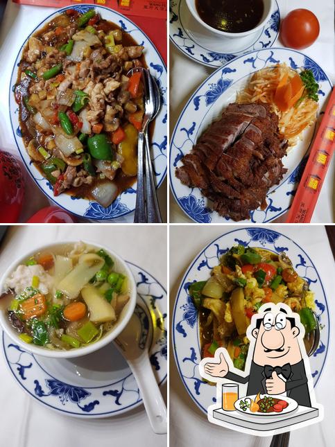 Food at Asiarestaurant Wang Fu