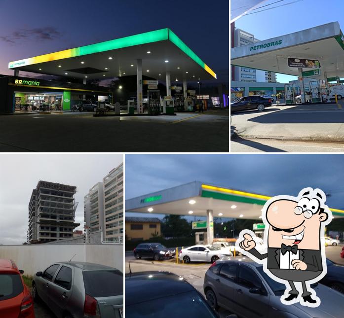 O exterior do Posto Petrobras