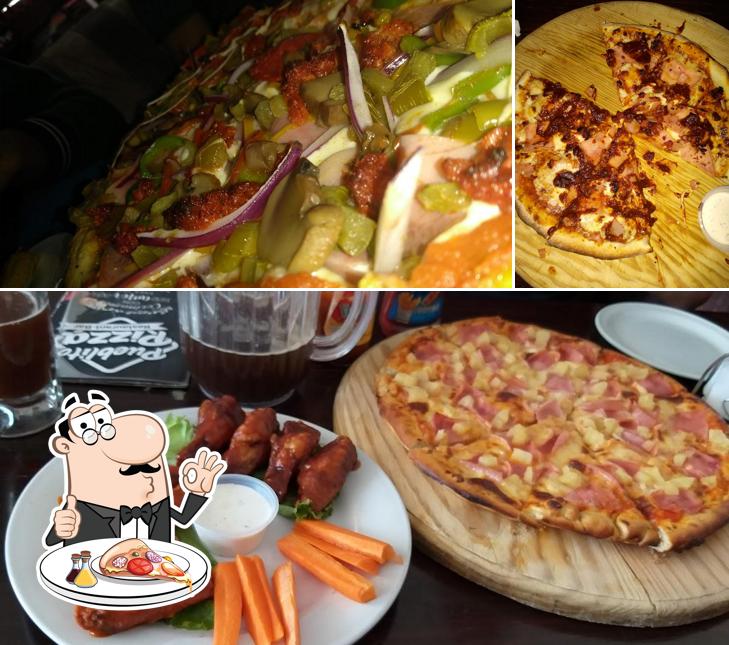 Попробуйте пиццу в "Pueblito Pizza Restaurant Bar"