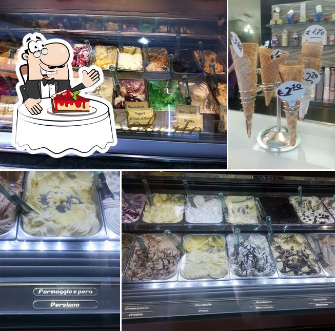 Gelateria Roberto offre un'ampia selezione di dolci