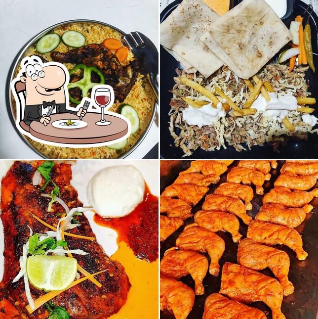 Food at Grillo resto cafe