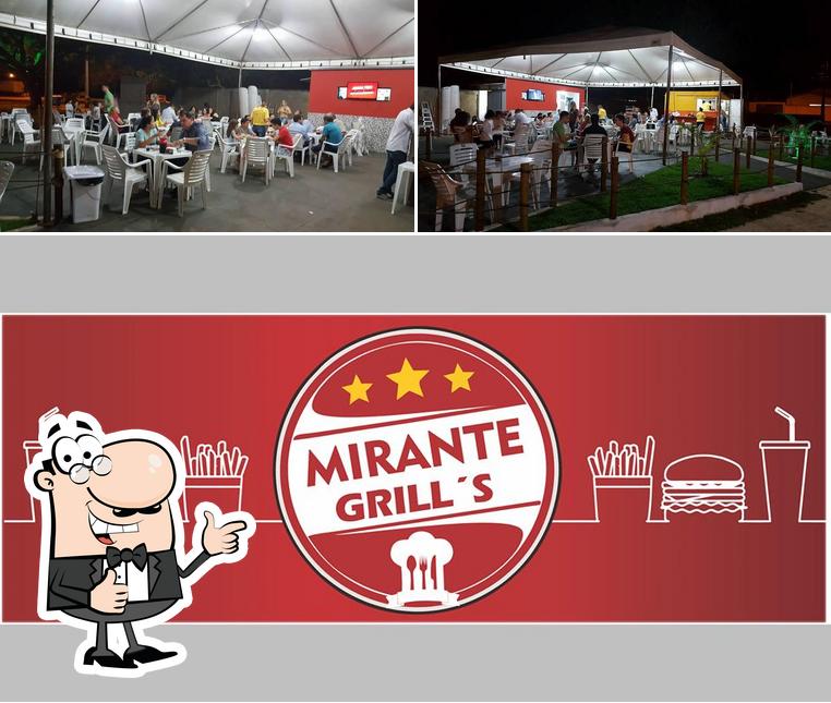 Here's a pic of Mirante Grill's