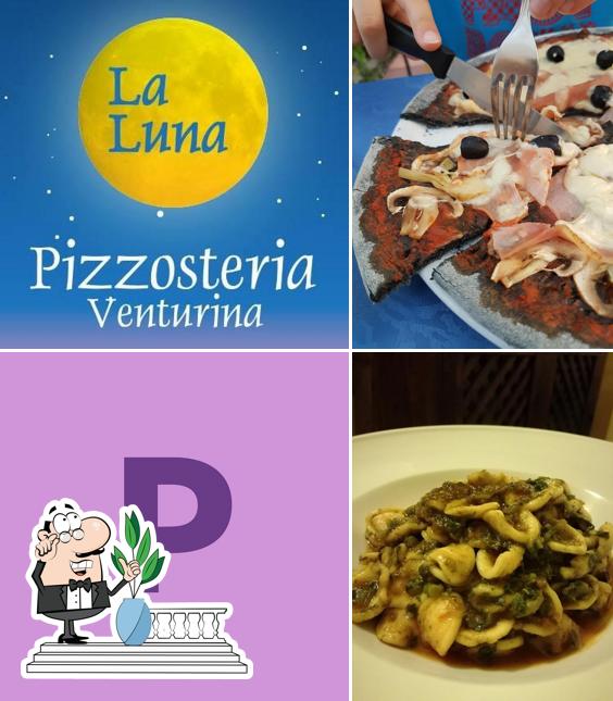 L'extérieur de Pizzosteria La Luna