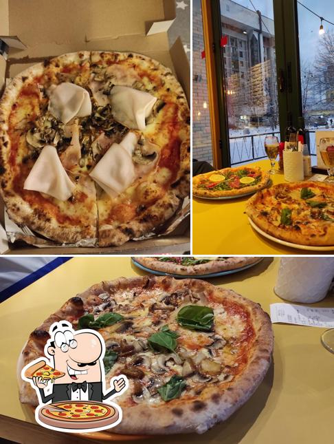 Get pizza at Margherita