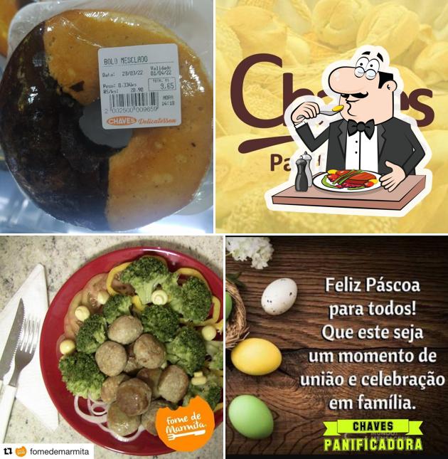 Comida em Panificadora Chaves