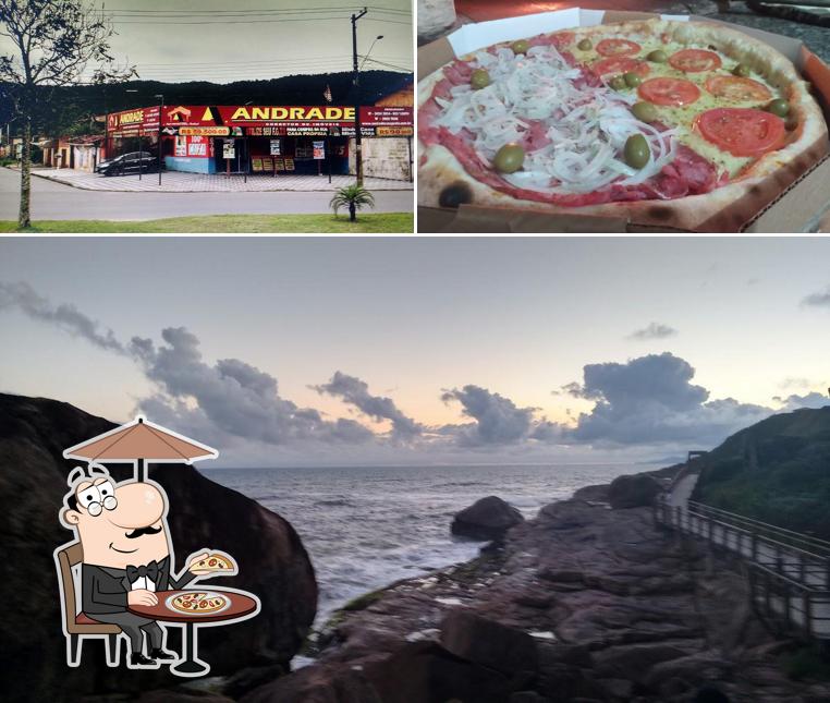 Praia e pizza savoy se distingue por su exterior y pizza