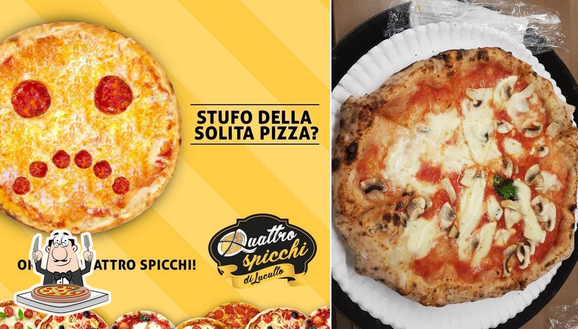 Scegli una pizza a Quattro spicchi di Lucullo