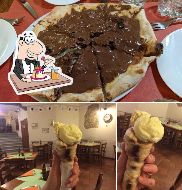 Pizzeria Sottocasa offre un'ampia selezione di dessert