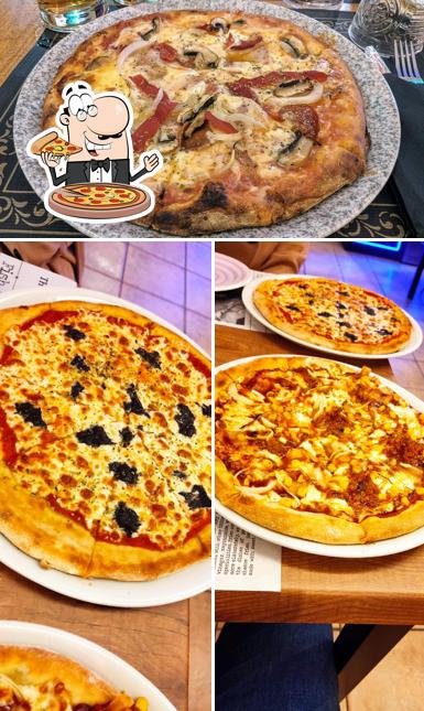 Try out pizza at Pizzeria Venecia