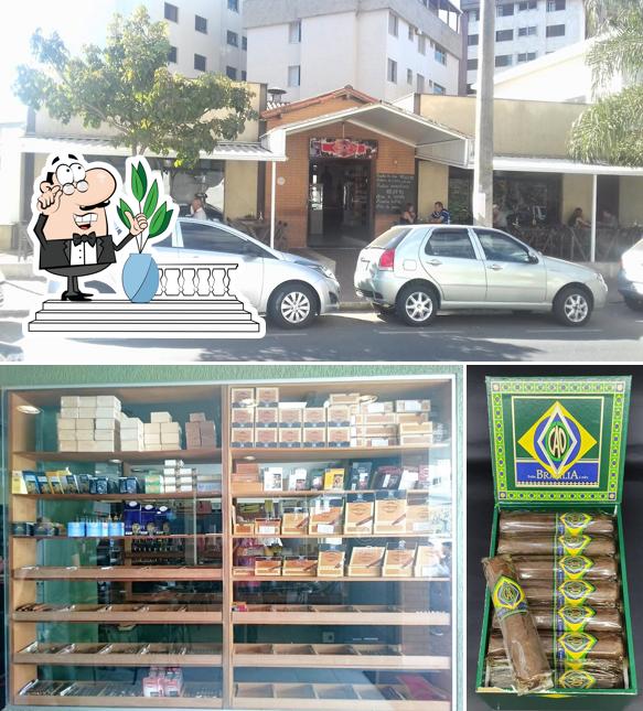 O exterior do A Tabacaria
