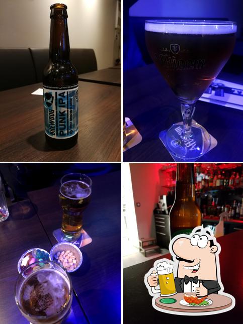 Commandez un verre de bière blonde ou brune