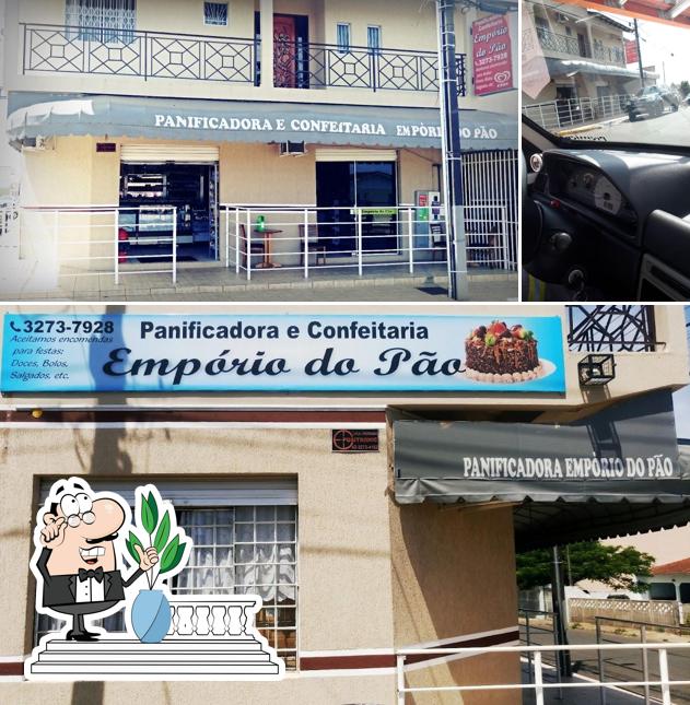 O exterior do Empório do Pão