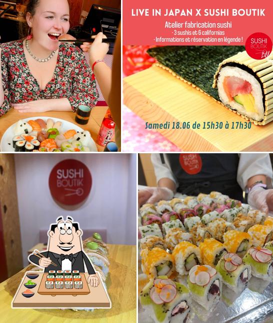 Faites-vous plaisir avec des sushis à SUSHI BOUTIK Hoover