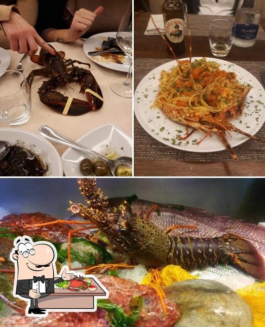 Prenditi tra i molti piatti di mare proposti a Trattoria Piccolo Napoli