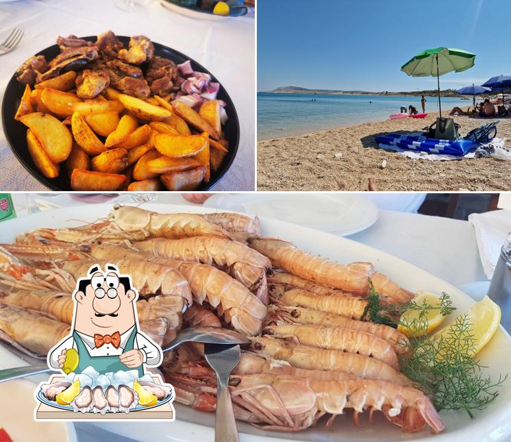 Ordina la cucina di mare a Žal Caska