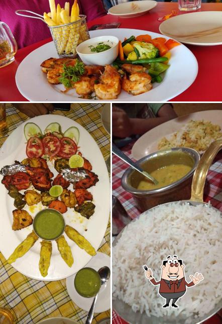 Food at Taste of India Goa