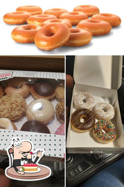 Krispy Kreme sirve gran variedad de dulces