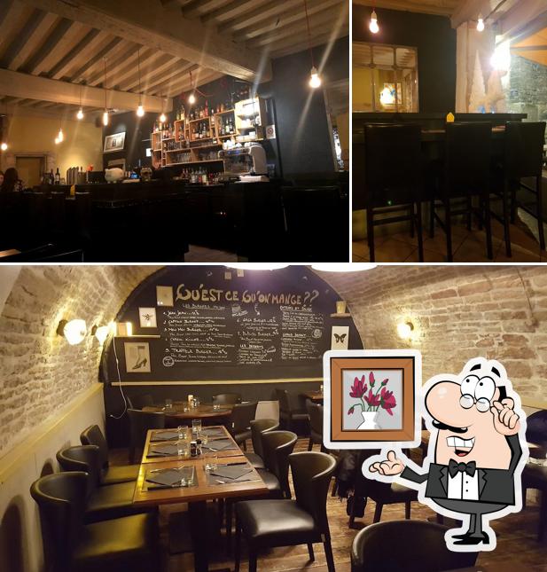 Las fotografías de interior y barra de bar en Les Friands Disent