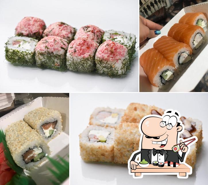 В "Ями Суши" предлагают суши и роллы