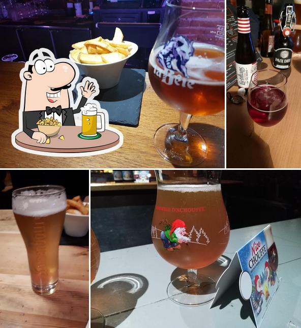 9 Bar-Pub-Resto' sert une sélection de bières