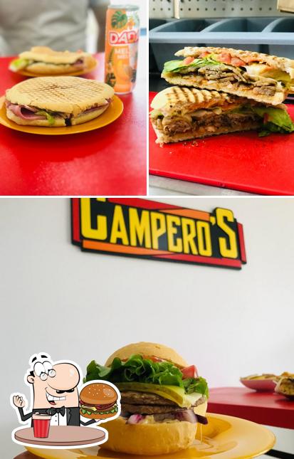 Commandez un hamburger à Campero’s