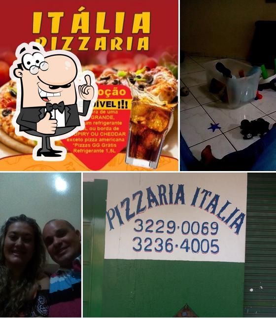 Look at the photo of Itália Pizzaria