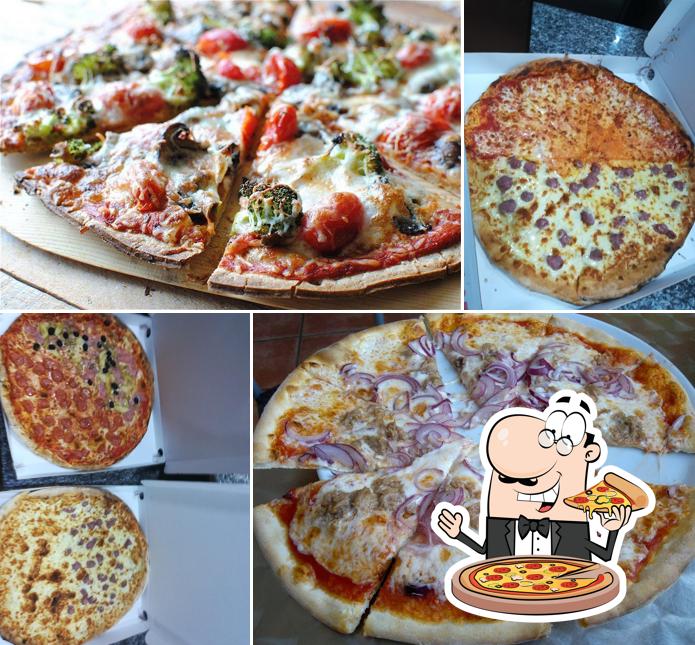 Scegli tra le molte varianti di pizza