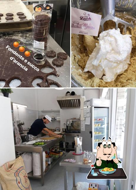 Dai un’occhiata alla foto che raffigura la cibo e interni di "Zack " dolci al cucchiaio ,biscottificio naturale