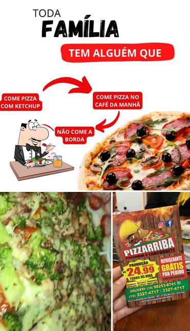 Comida en PizzArriba 2.0