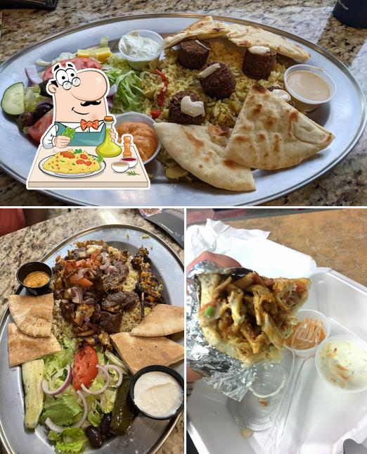 Food at Shawarma Kebab