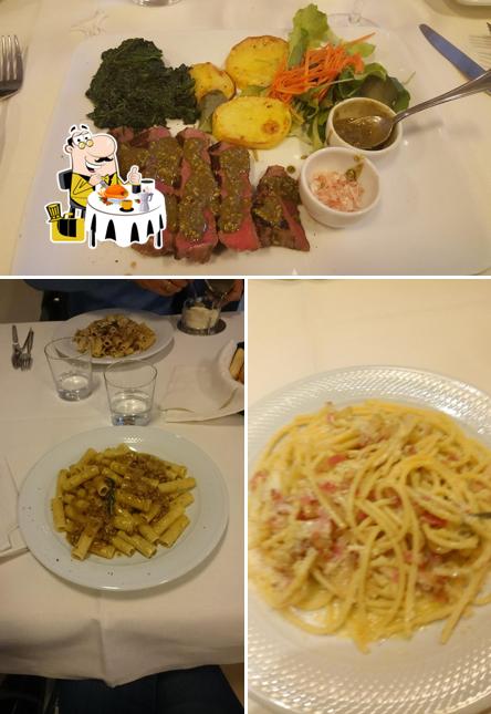 Nourriture à Albergo - Ristorante da Carlo