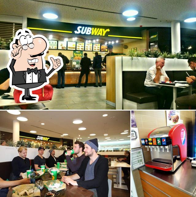 Gli interni di Subway Bolzano Bozen Twenty Mall