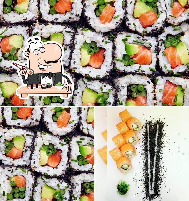 Les sushi sont servis à Time4Sushi