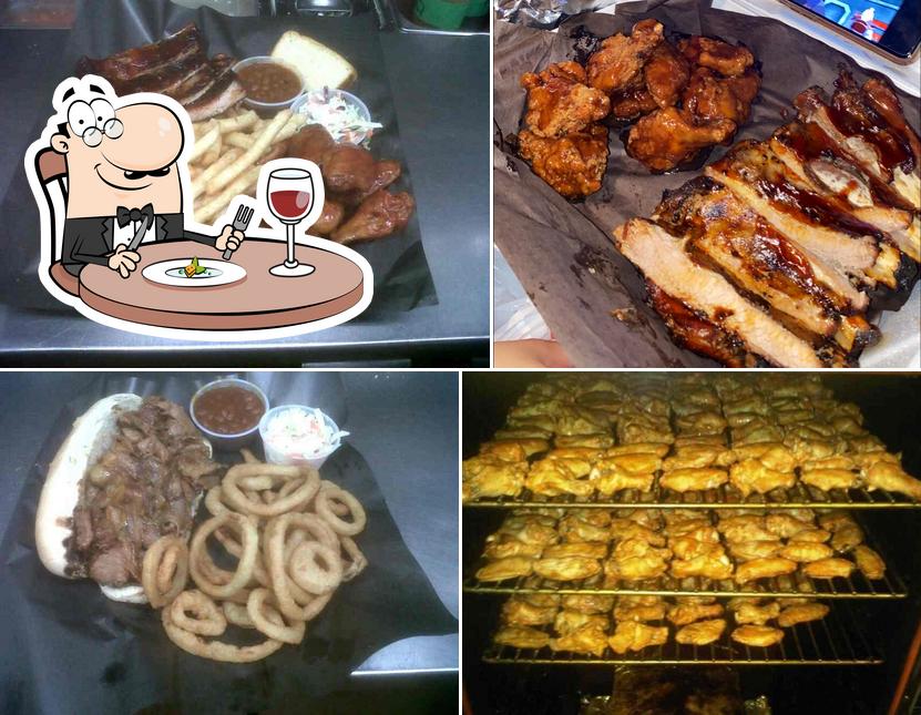 Meals at Big Bone BBQ & Wicked Wings
