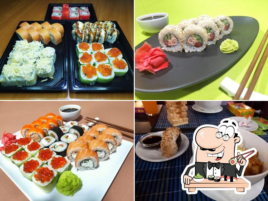 Les sushi sont disponibles à Eurasia