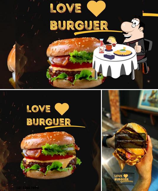 Hambúrguer em Love Burguer