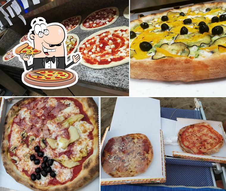 Prenditi tra le svariate varianti di pizza