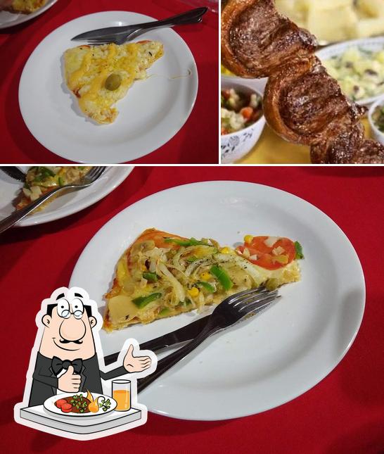 Comida em Mana's Restaurante e Pizzaria