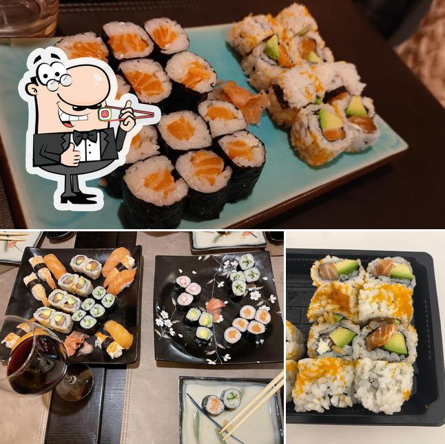 Choisissez différentes options de sushi