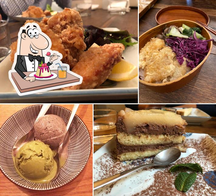 Tsubame serves a variety of sweet dishes