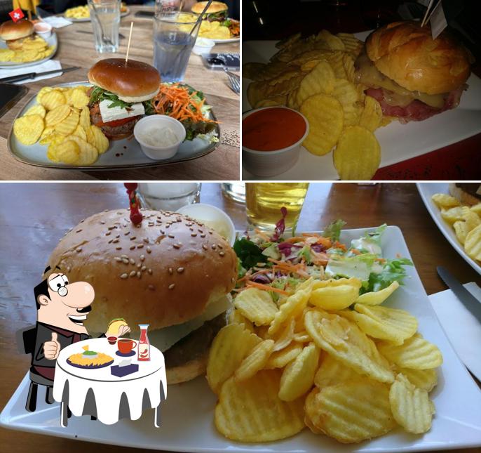Faites-vous plaisir avec un hamburger à Cyclo Cafe