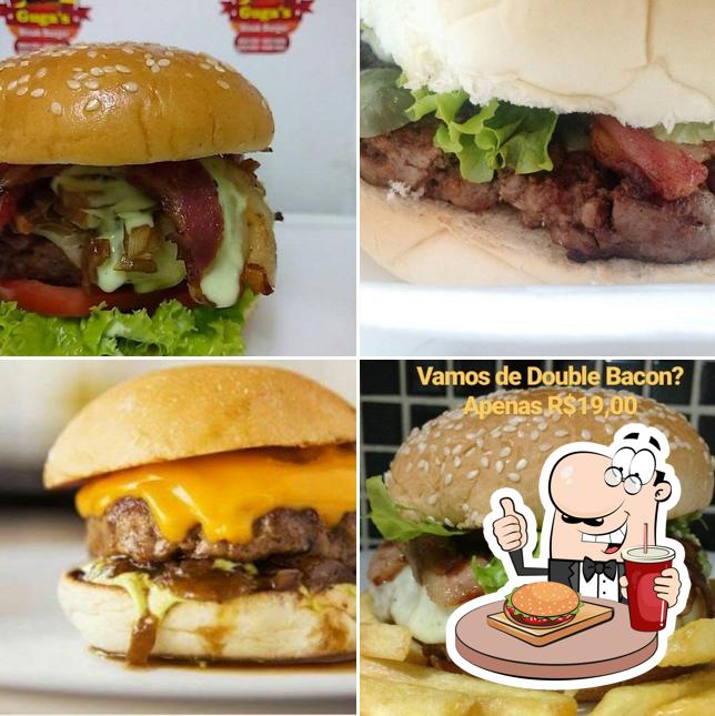 Os hambúrgueres do Gugas Steak Burger irão satisfazer diferentes gostos